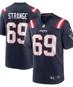 Cole Strange New England Patriots 2022 Nfl Draft First Round Pick Game Jersey - Navy - Robokeg