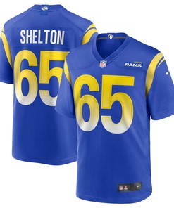 Coleman Shelton Los Angeles Rams Game Jersey - Royal Nfl - Robokeg