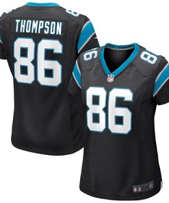 Colin Thompson Carolina Panthers Womens Game Jersey - Black Nfl - Robokeg