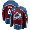 Colorado Avalanche Bowen Byram 4 Home 2022 Stanley Cup Playoffs Breakaway Men Jersey - Burgundy - Robokeg