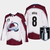 Colorado Avalanche Cale Makar 8 2022 Western Conference Champs White Jersey - Robokeg