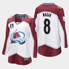 Colorado Avalanche Cale Makar 8 White 2022 Stanley Cup Final Away Jersey Women - Robokeg