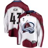Colorado Avalanche Darren Helm 43 Away 2022 Stanley Cup Final Breakaway Men Jersey - White - Robokeg