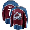 Colorado Avalanche Devon Toews 7 Home 2022 Stanley Cup Final Breakaway Men Jersey - Burgundy - Robokeg
