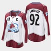 Colorado Avalanche Gabriel Landeskog 92 White 2022 Stanley Cup Final Away Jersey Women - Robokeg