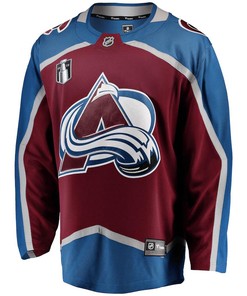 Colorado Avalanche Home 2022 Stanley Cup Final Breakaway Jersey - Burgundy - Robokeg