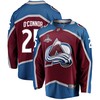 Colorado Avalanche Logan O'Connor 25 Home 2022 Stanley Cup Champions Breakaway Men Jersey - Burgundy - Robokeg