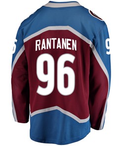 Colorado Avalanche Mikko Rantanen 96 Home 2022 Stanley Cup Final Breakaway Men Jersey - Burgundy - Robokeg