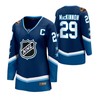 Colorado Avalanche Nathan MacKinnon 2022 All-Star Women Blue Western Jersey - Robokeg