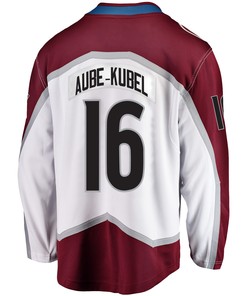 Colorado Avalanche Nicolas Aube-Kubel 16 Away 2022 Stanley Cup Final Breakaway Men Jersey - White - Robokeg