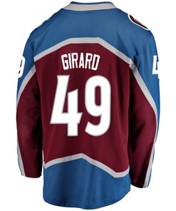 Colorado Avalanche Sam Girard 49 Home 2022 Stanley Cup Champions Breakaway Men Jersey - Burgundy - Robokeg