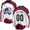 Colorado Avalanche Stanley Cup 2023 Playoffs Patch Away Breakaway Custom Men Jersey - White - Robokeg