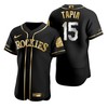 Colorado Rockies #15 Raimel Tapia Mlb Golden Brandedition Black Jersey Gift For Rockies Fans - Robokeg