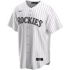 Colorado Rockies 2020 Mlb Personalized Custom White Stripe Lines Custom Jersey - Robokeg