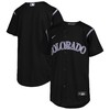 Colorado Rockies Alternate Replica Team Jersey - Black Mlb - Robokeg