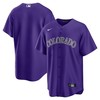 Colorado Rockies Alternate Team Men Jersey - Purple - Robokeg