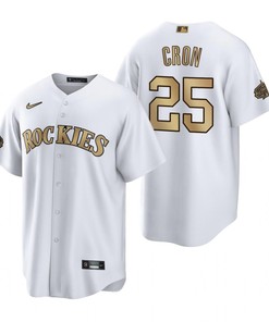 Colorado Rockies C.J. Cron White 2022-23 All-Star Game Jersey - Robokeg