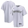 Colorado Rockies Home Team Men Jersey - White - Robokeg