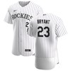 Colorado Rockies Kris Bryant 23 Mlb White Jersey Gift For Rockies Fans - Robokeg