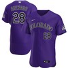 Colorado Rockies Nolan Arenado #28 2020 Mlb Purple Jersey - Robokeg