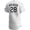 Colorado Rockies Nolan Arenado #28 2020 Mlb White Stripe Lines Jersey - Robokeg