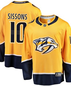 Colton Sissons Nashville Predators Fanatics Branded Breakaway Player Jersey - Gold Nhl - Robokeg