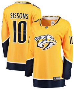 Colton Sissons Nashville Predators Fanatics Branded Womens Breakaway Player Jersey - Gold Nhl - Robokeg