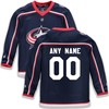 Columbus Blue Jackets Fanatics Branded Home Replica Custom Jersey - Navy Custom Jerseys Nhl - Robokeg