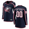 Columbus Blue Jackets Fanatics Branded Womens Home Breakaway Custom Jersey - Navy Custom Jerseys Nhl - Robokeg