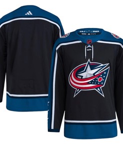 Columbus Blue Jackets Reverse Retro 2.0 Jersey - Black - Robokeg