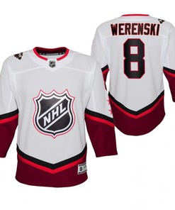 Columbus Blue Jackets Zach Werenski White 2022 All-Star Eastern Jersey Youth - Robokeg