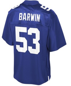 Connor Barwin New York Giants Nfl Pro Line Player Jersey - Royal - Robokeg