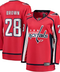 Connor Brown Washington Capitals Fanatics Branded Womens Home Breakaway Player Jersey - Red Nhl - Robokeg