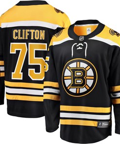Connor Clifton Boston Bruins Fanatics Branded Replica Player Jersey - Black Nhl - Robokeg