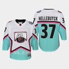 Connor Hellebuyck 37 Winnipeg Jets 2023 All-Star Game Jersey White Equipment - Robokeg