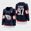 Connor McDavid 97 Edmonton Oilers 2022 Special Edition 2.0 Women Breakaway Player Retro Jersey Navy - Robokeg