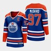 Connor McDavid 97 Edmonton Oilers 2022-23 Home Women Premier Breakaway Player Jersey Royal - Robokeg