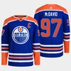 Connor McDavid 97 Edmonton Oilers Blue Jersey 2022-23 Primegreen Home - Robokeg