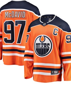 Connor Mcdavid Edmonton Oilers Fanatics Branded Breakaway Player Jersey - Orange Nhl - Robokeg