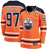 Connor Mcdavid Edmonton Oilers Fanatics Branded Womens Home Premier Breakaway Player Jersey - Orange Nhl - Robokeg