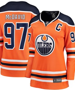 Connor Mcdavid Edmonton Oilers Fanatics Branded Womens Home Premier Breakaway Player Jersey - Orange Nhl - Robokeg