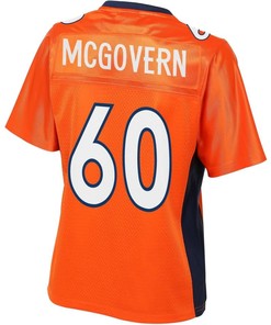 Connor Mcgovern Denver Broncos Nfl Pro Line Womens Player Jersey - Orange - Robokeg