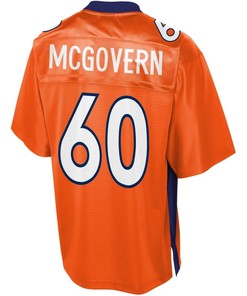 Connor Mcgovern Denver Broncos Nfl Pro Line Youth Player Jersey - Orange - Robokeg