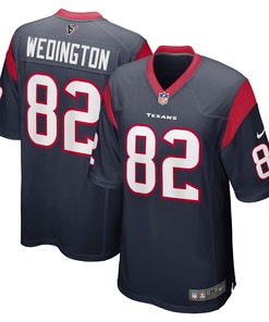 Connor Wedington Houston Texans Game Player Jersey - Navy Nfl - Robokeg