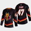 Connor Zary 47 Calgary Flames Alternate Black Jersey 2022-23 - Robokeg
