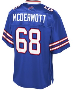 Conor Mcdermott Buffalo Bills Nfl Pro Line Team Color Player Jersey - Royal - Robokeg