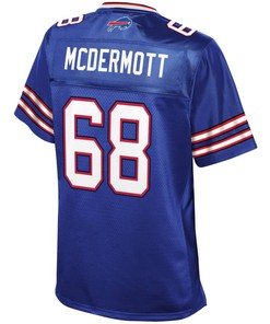 Conor Mcdermott Buffalo Bills Nfl Pro Line Womens Team Color Player Jersey - Royal - Robokeg