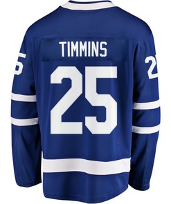 Conor Timmins 25 Toronto Maple Leafs Stanley Cup 2023 Playoffs Patch Home Breakaway Men Jersey - Blue - Robokeg
