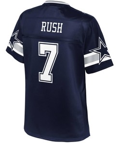 Cooper Rush Dallas Cowboys Nfl Pro Line Womens Team Color Player Jersey - Navy - Robokeg