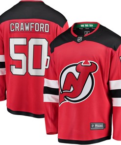 Corey Crawford New Jersey Devils Fanatics Branded Breakaway Player Jersey - Red Nhl - Robokeg
